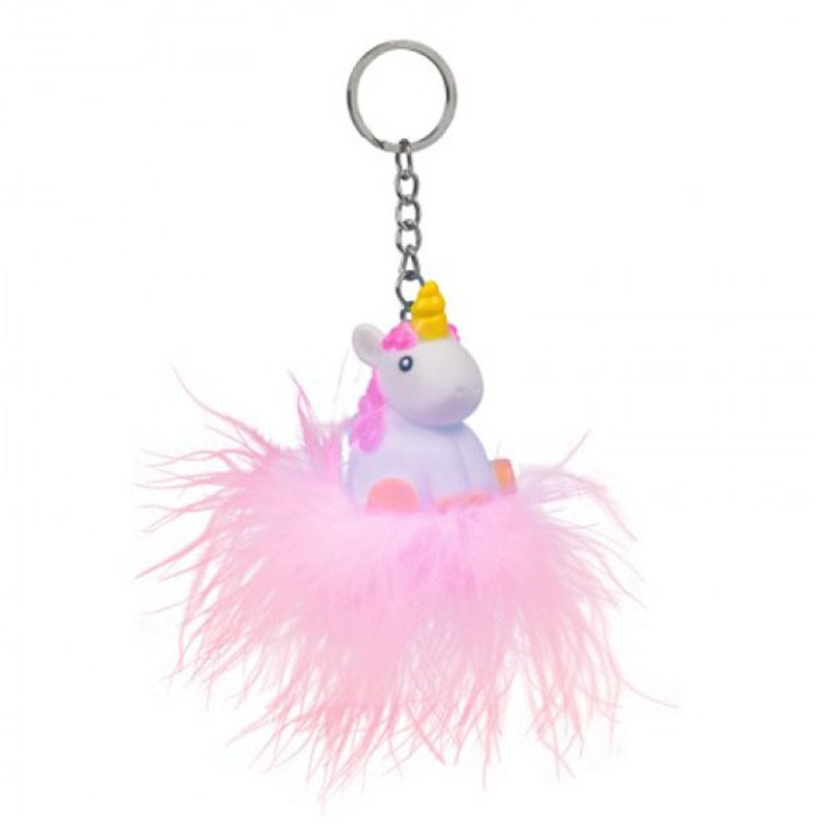 Unicorn Flashing Keyring