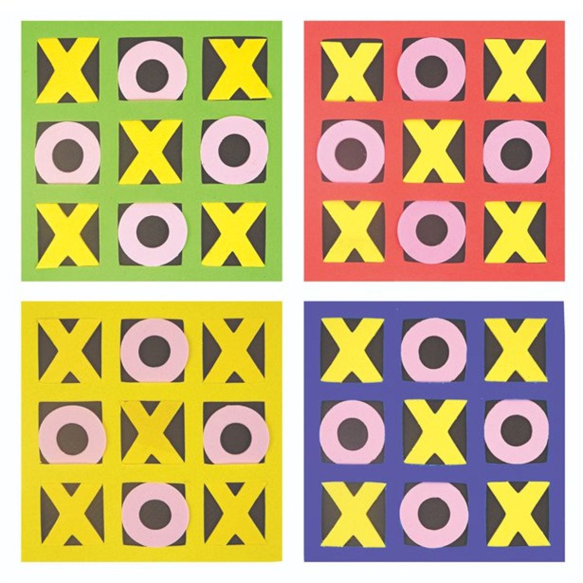 Felt Noughts and Crosses Game