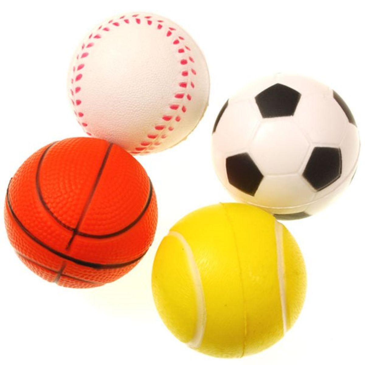 Foam Sports Balls (4pk)