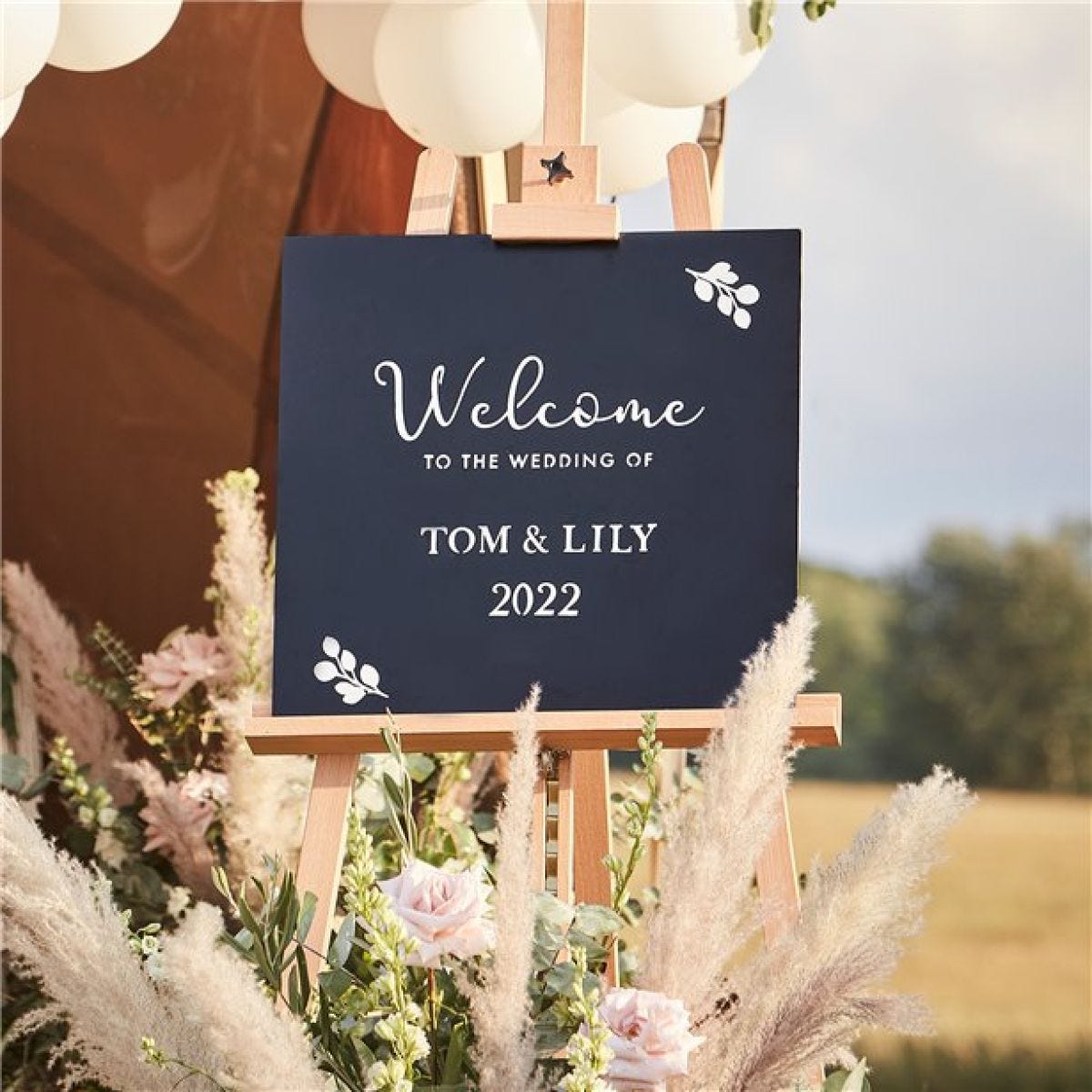 Customisable Chalk Board Sign - 60cm x 42cm