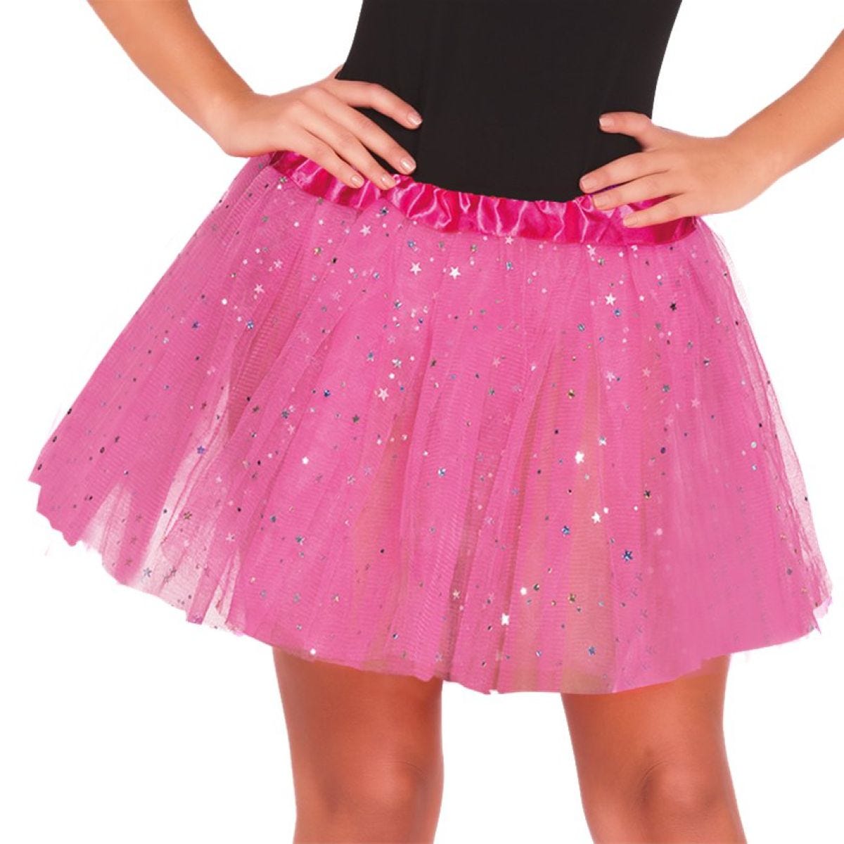 Pink Glitter Tutu - Adult One Size