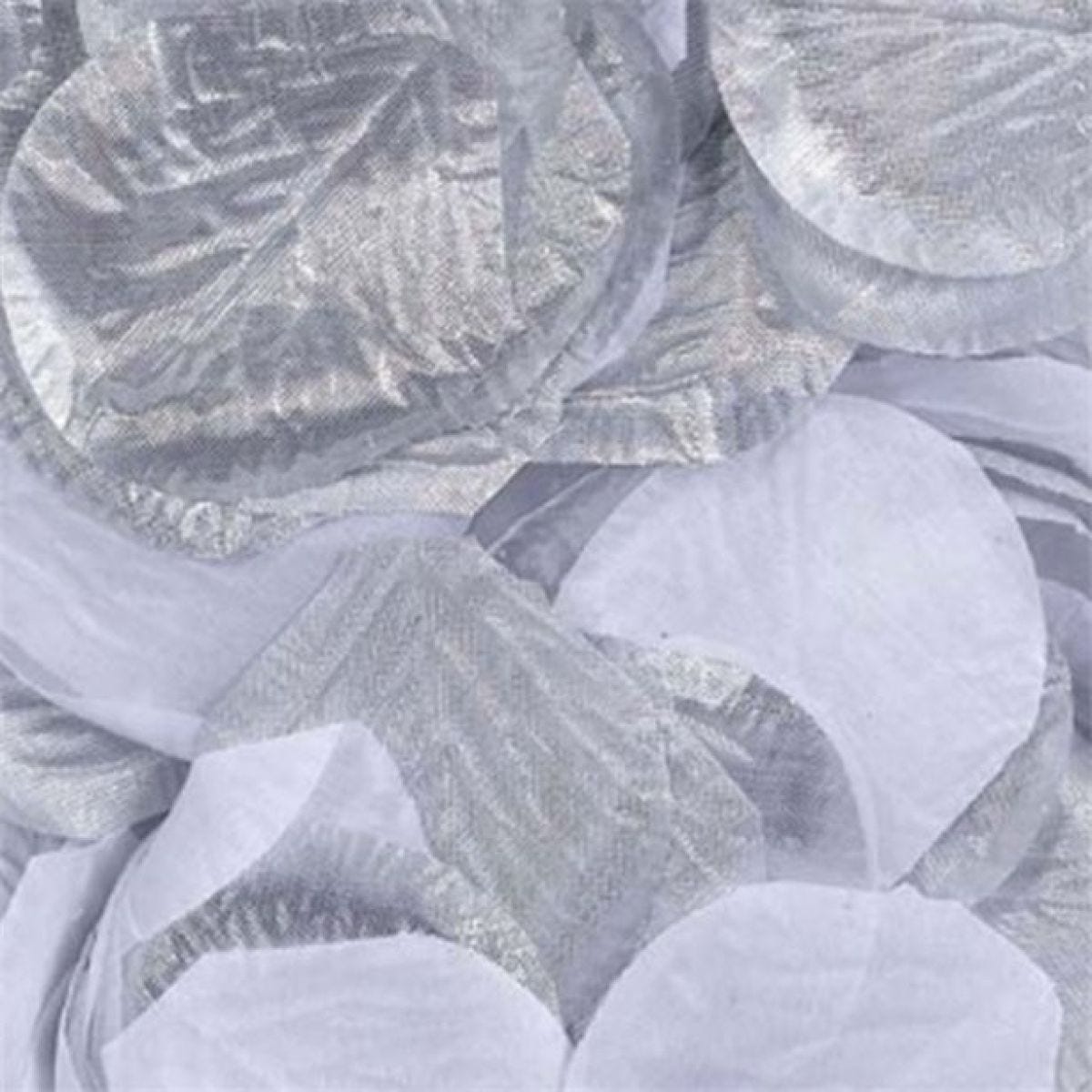 Silver Rose Petals