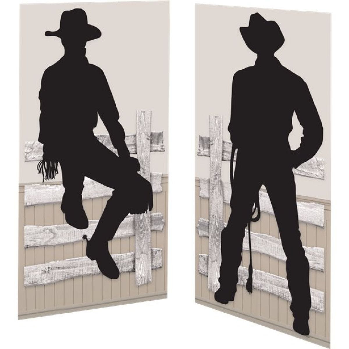 Western Party Cowboy Scene Setter Add-On (2pk)