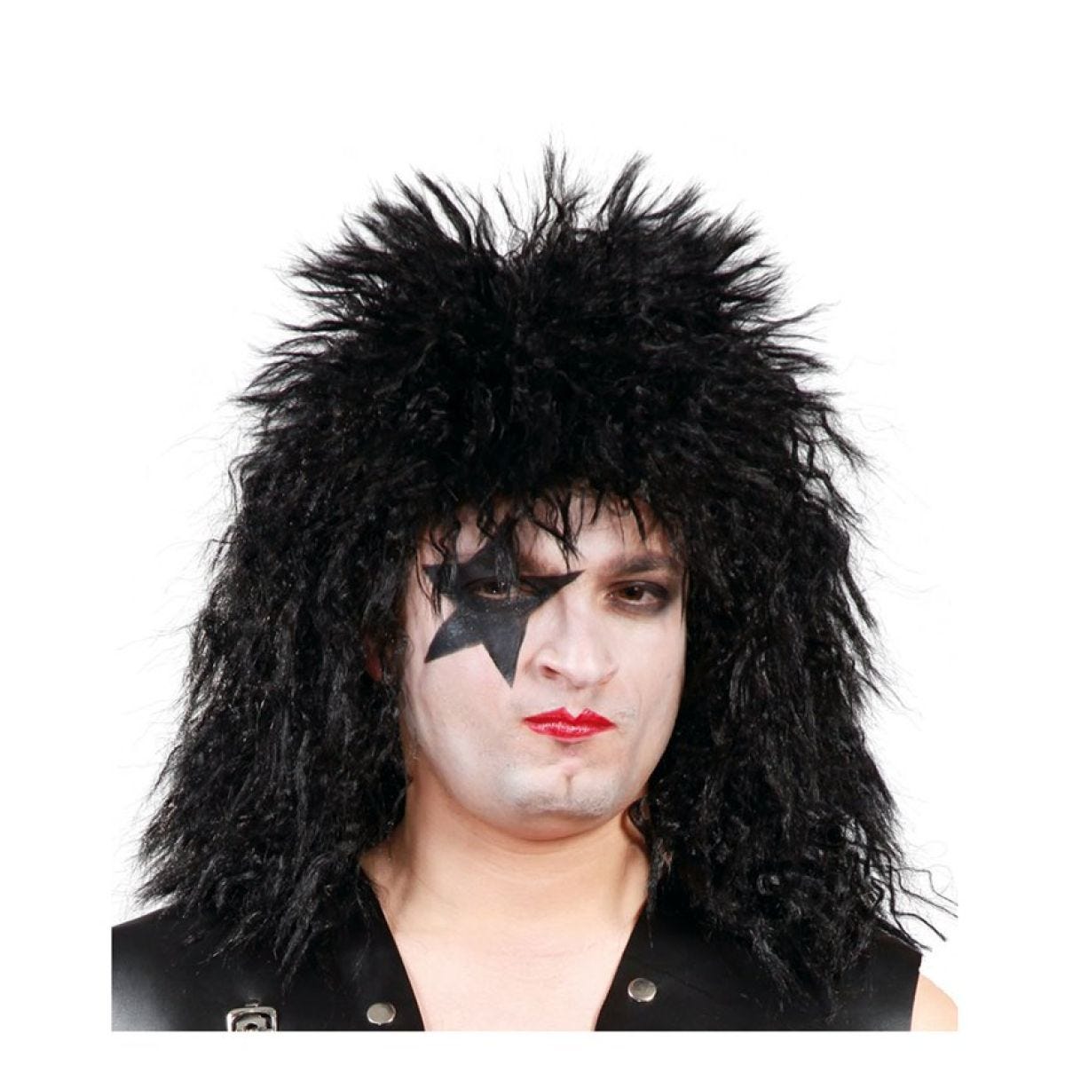 Black Rock Star Wig