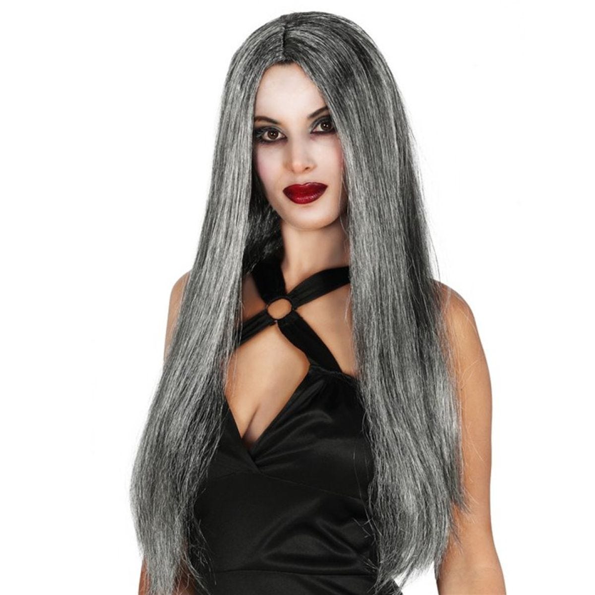 Long Grey Wig