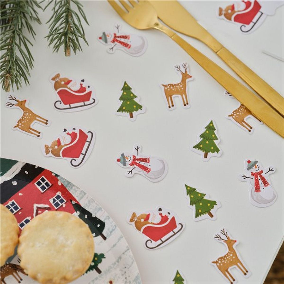 Christmas Character Paper Confetti