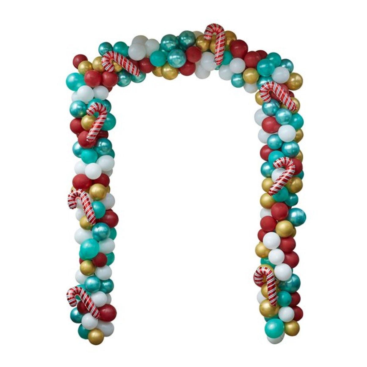 Novelty Christmas Balloon Door Arch - 240 Balloons