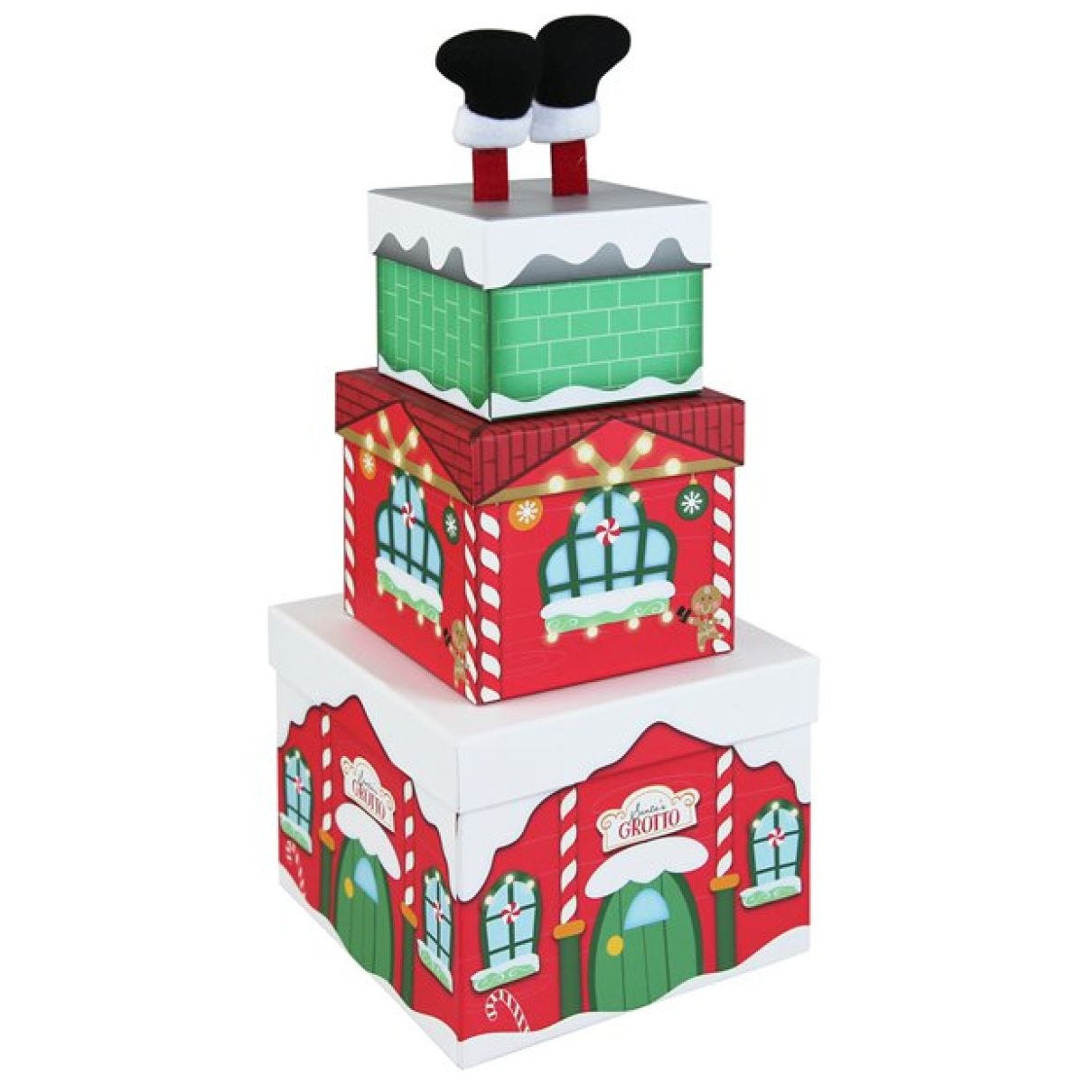 Grotto Plush Stacking Boxes - 35cm