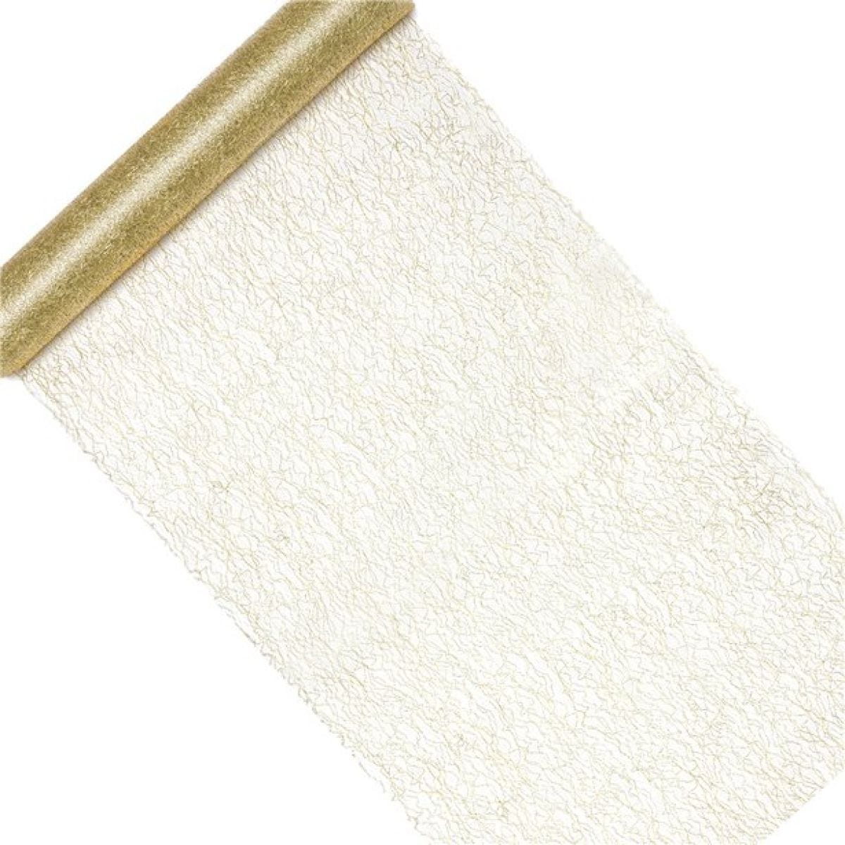 Gold Mesh Table Runner - 9m