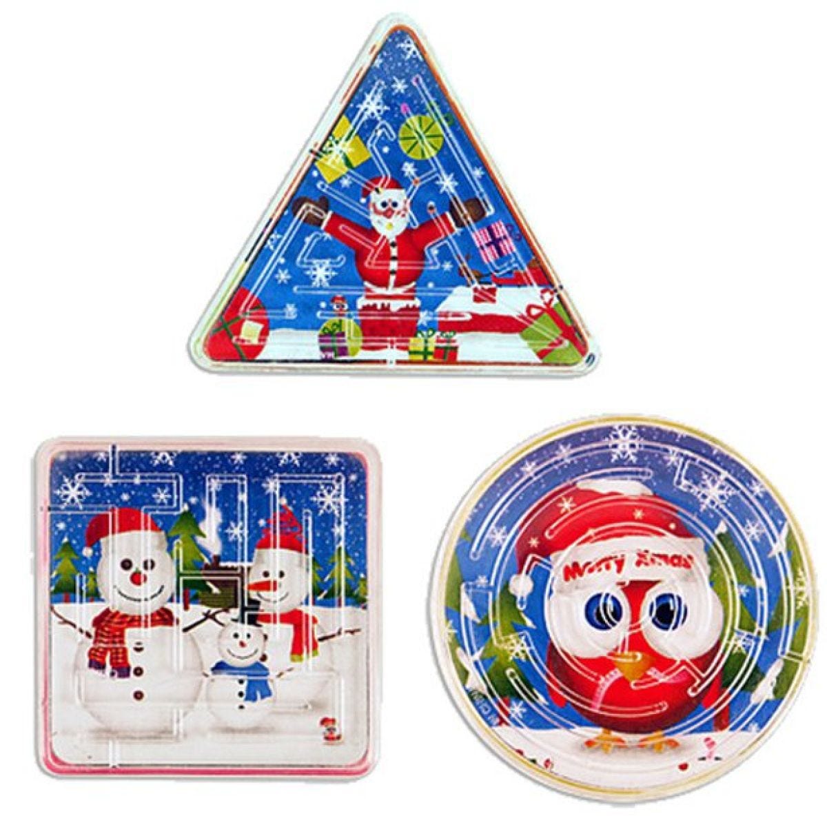 Christmas maze puzzle - 6cm