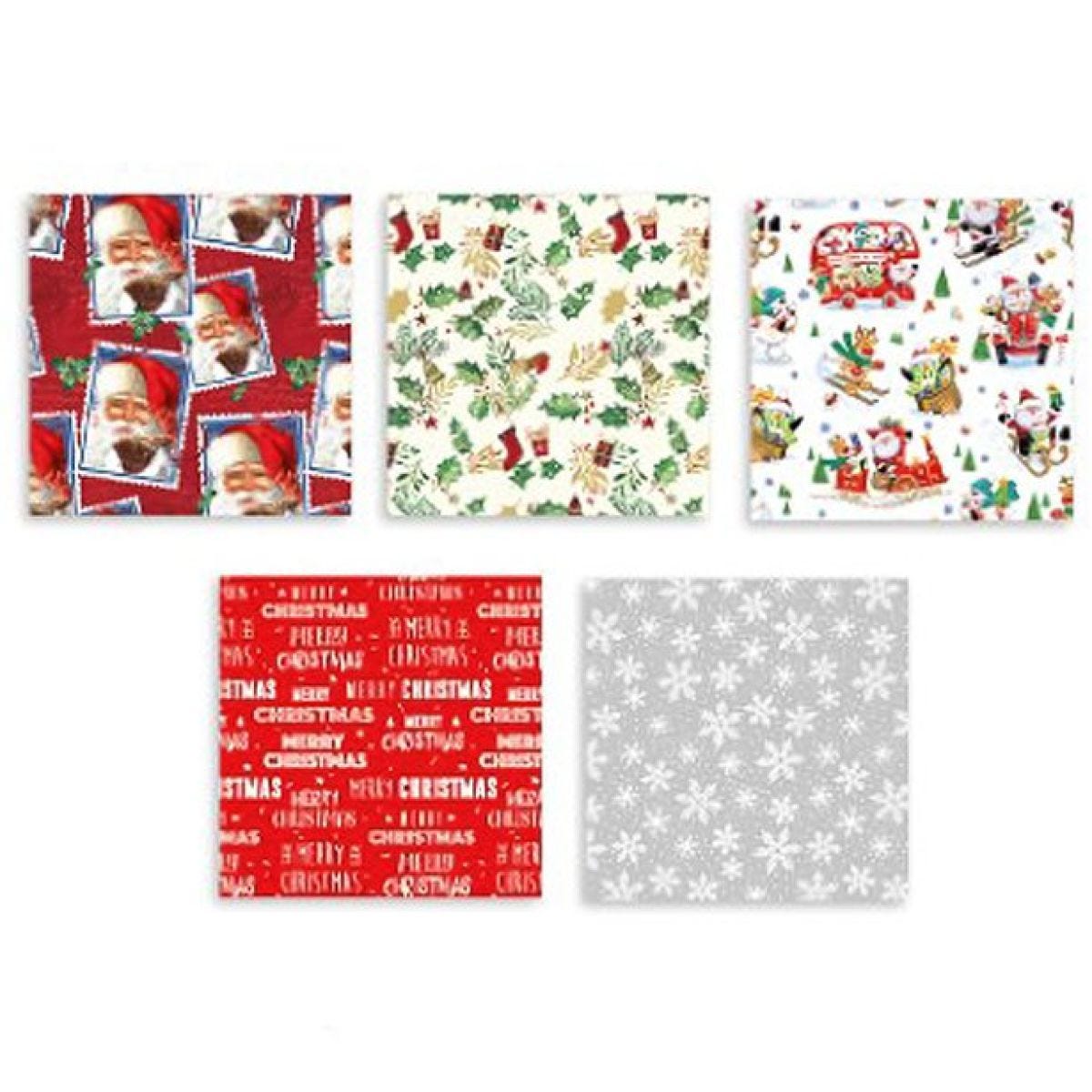 Christmas Gift Wrap Sheets - 50cm (10pk)