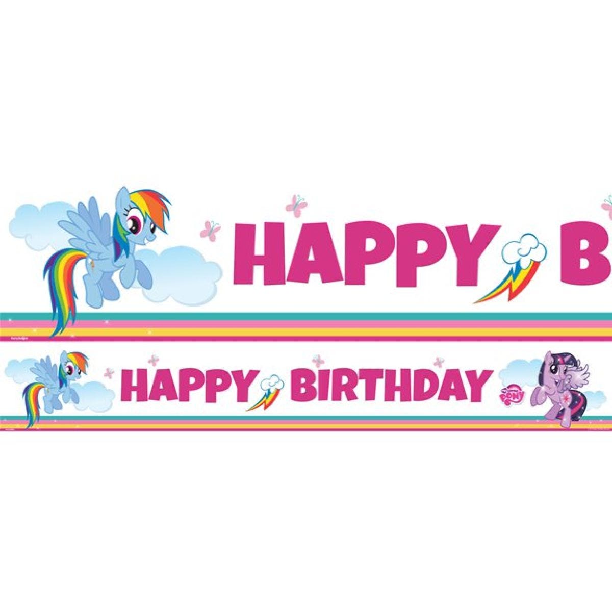 My Little Pony Paper Banners - 1m