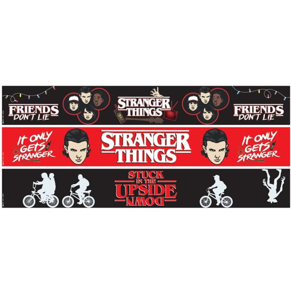 Stranger Things Paper Banners - 1m (3pk)
