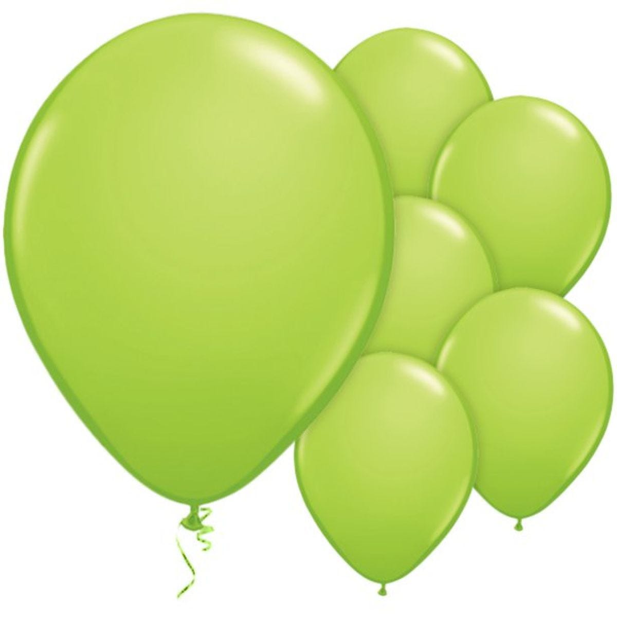 Lime Green Balloons - 11&apos;&apos; Latex (25pk)