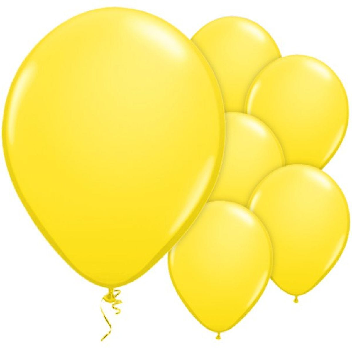 Yellow Balloons - 11&apos;&apos; Latex (100pk)