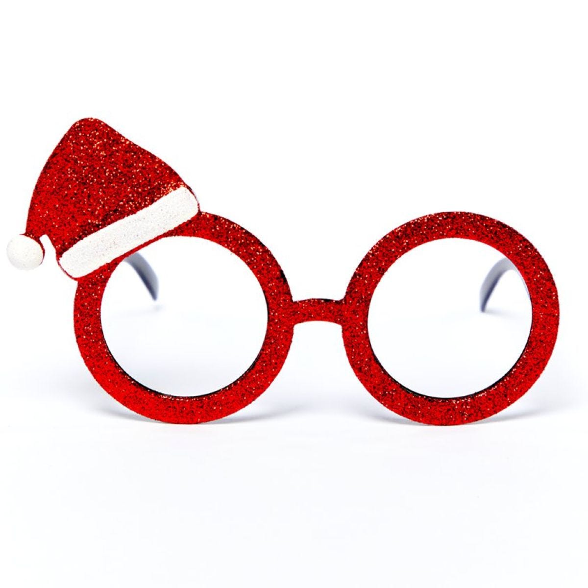 Santa Hat Glasses