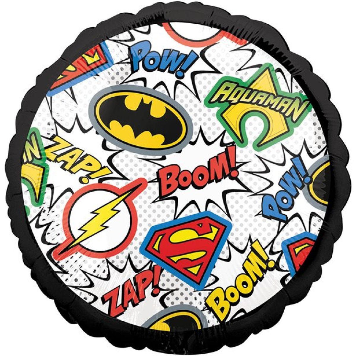 Justice League Crest Balloon - 18" Foil