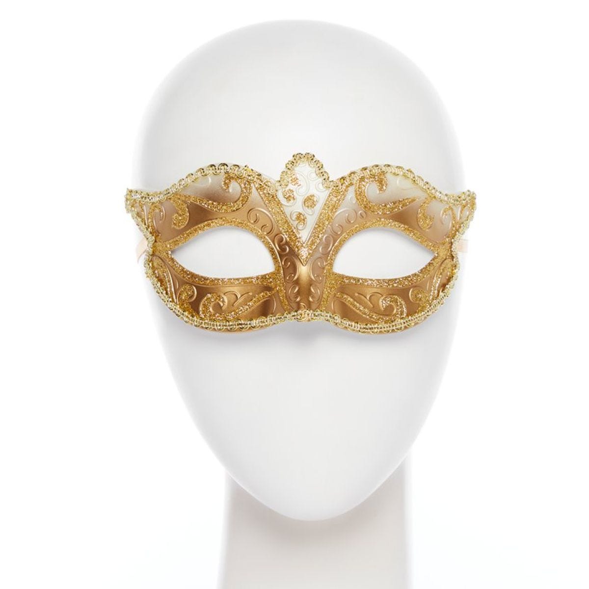 Gold Glitter Mask