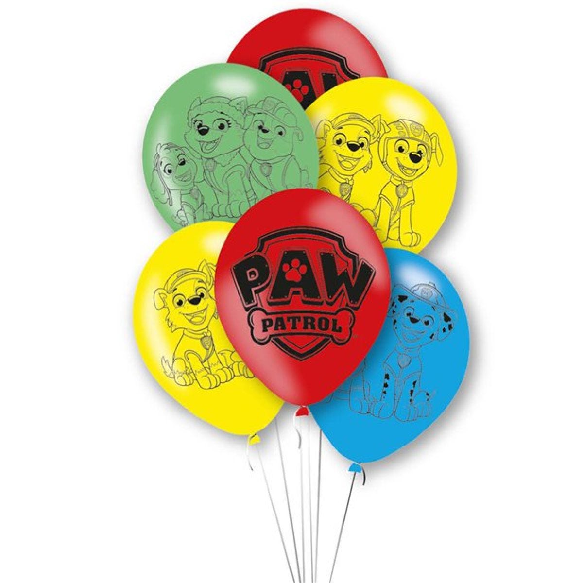 Paw Patrol Latex Balloons - 11"