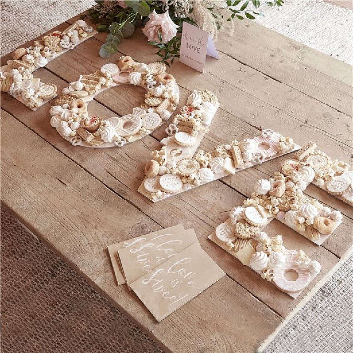 Love Grazing Board Table Kit