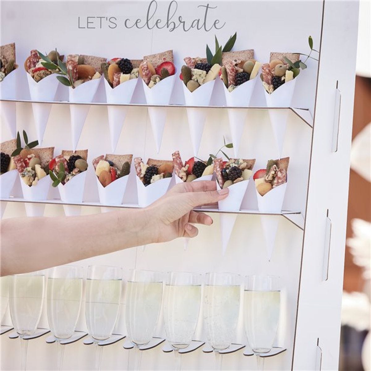 Let&apos;s Celebrate Canape and Drink Stand