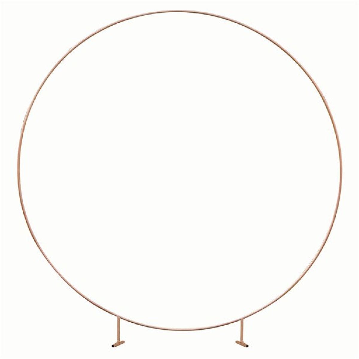 Copper Round Moongate Hoop - 2m