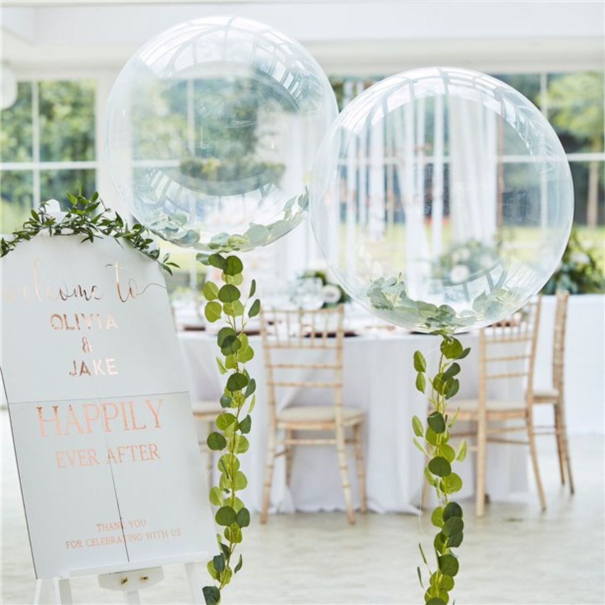 Botanical Wedding Foliage Orb Balloon Kit