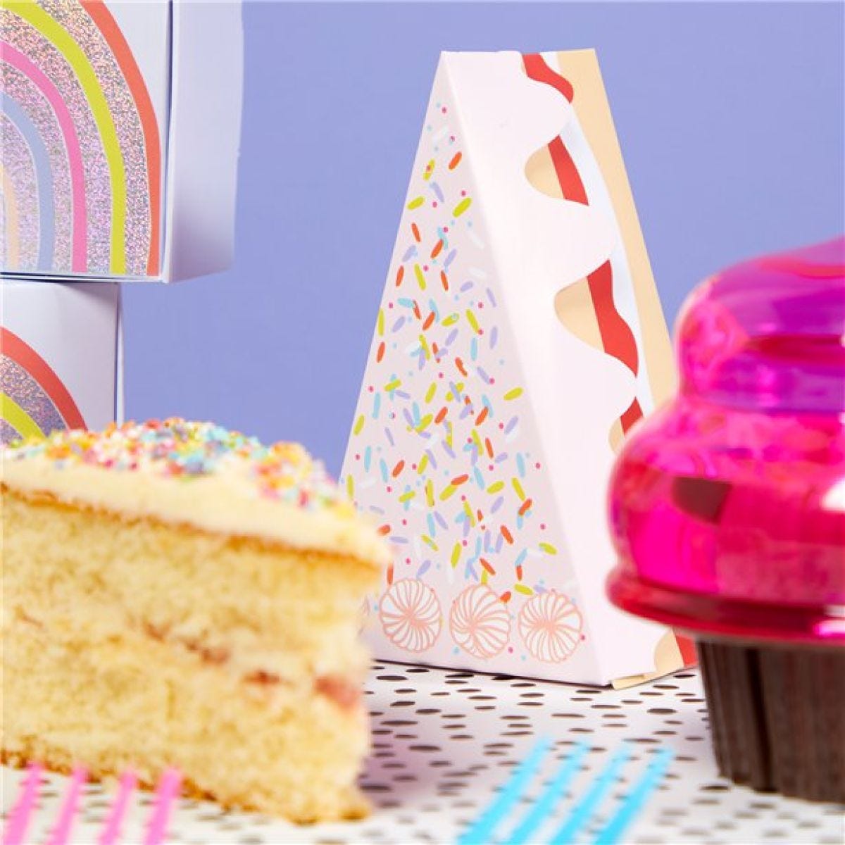 Slice of Cake Mini Cake Boxes (10pk)