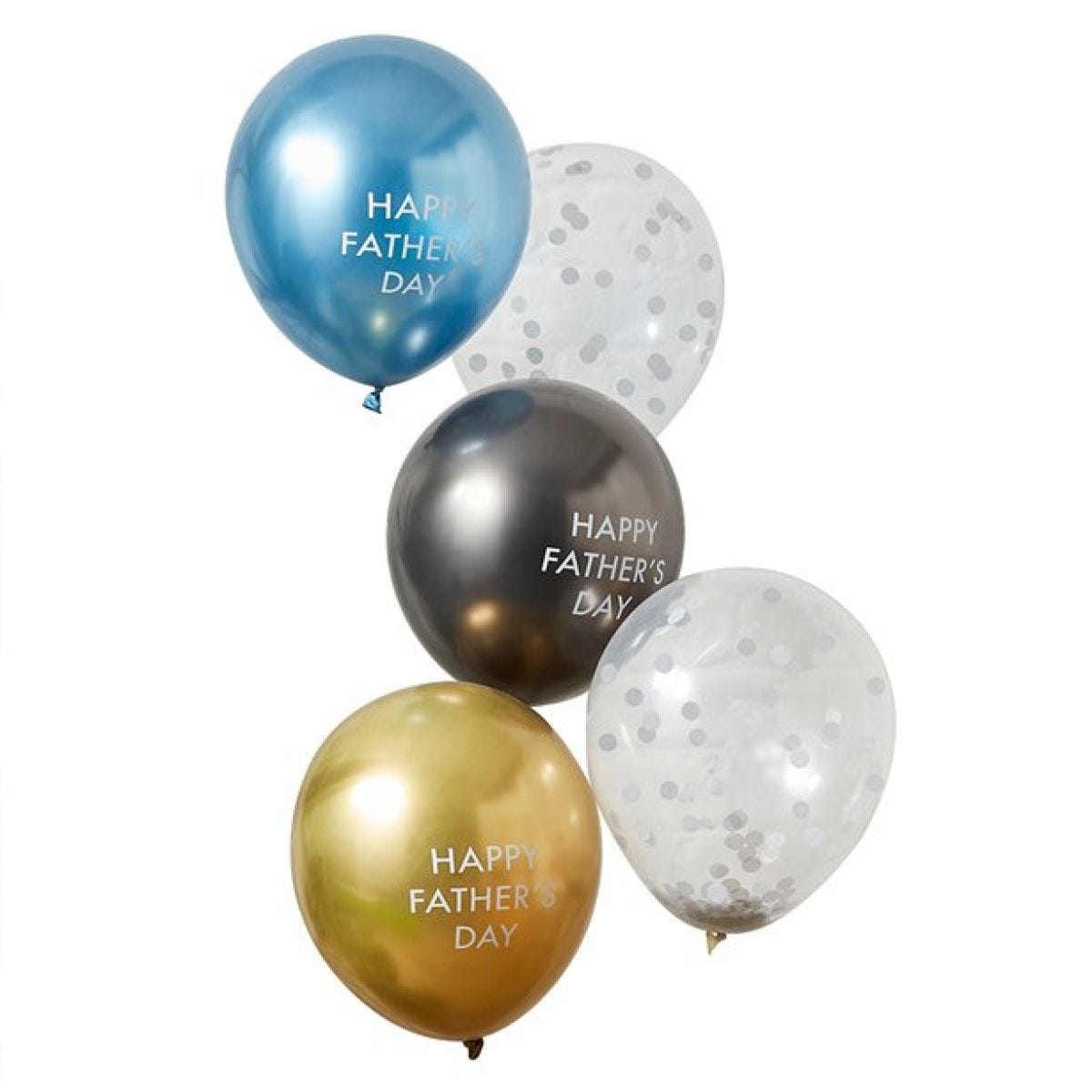 Happy Father&apos;s Day Balloons - 12" Latex (5pk)