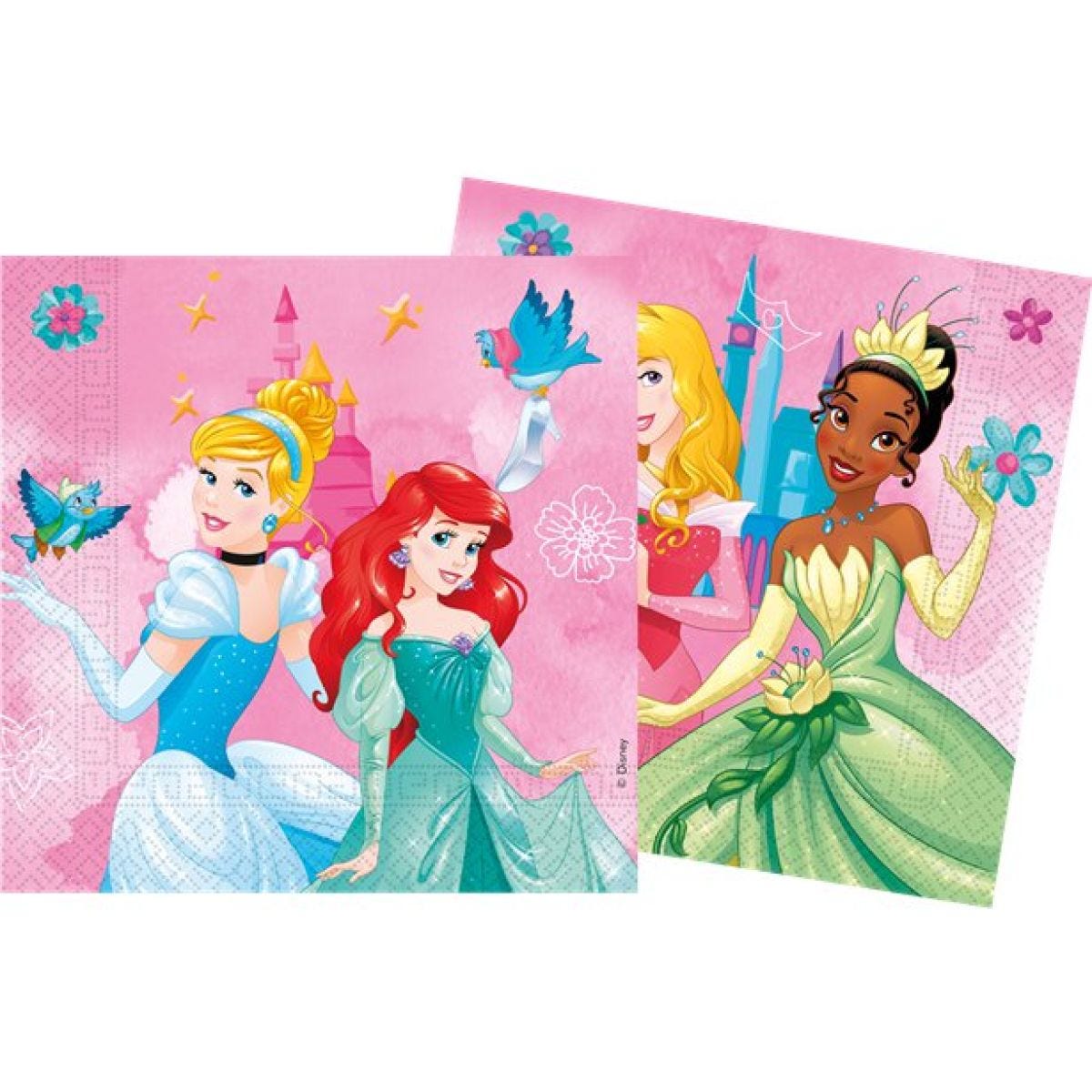 Disney Princess Live Your Story Paper Napkins - 33cm (20pk)