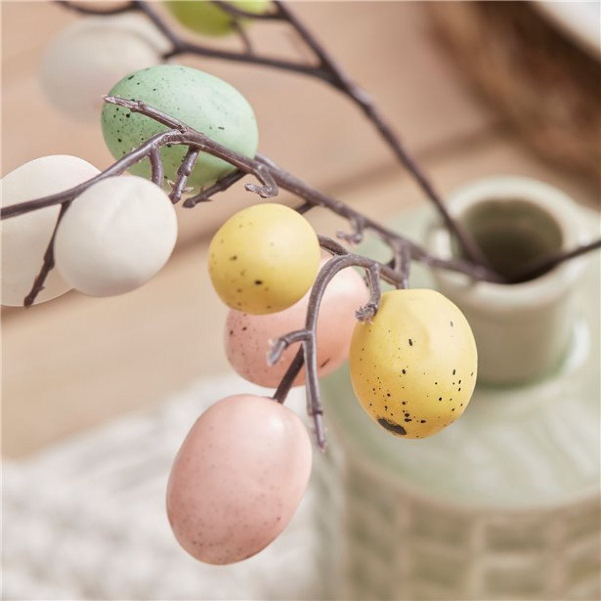 Egg Decorated Tree Stems (5pk)