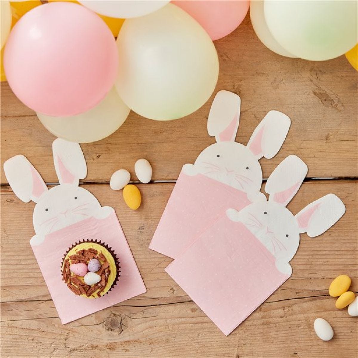 Peaking Bunny Napkins (16pk)