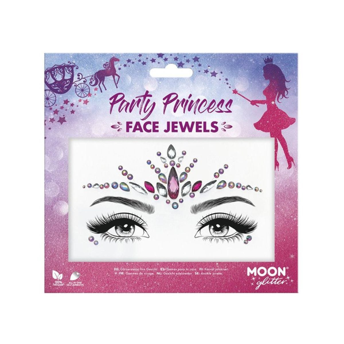Party Princess Face Gems