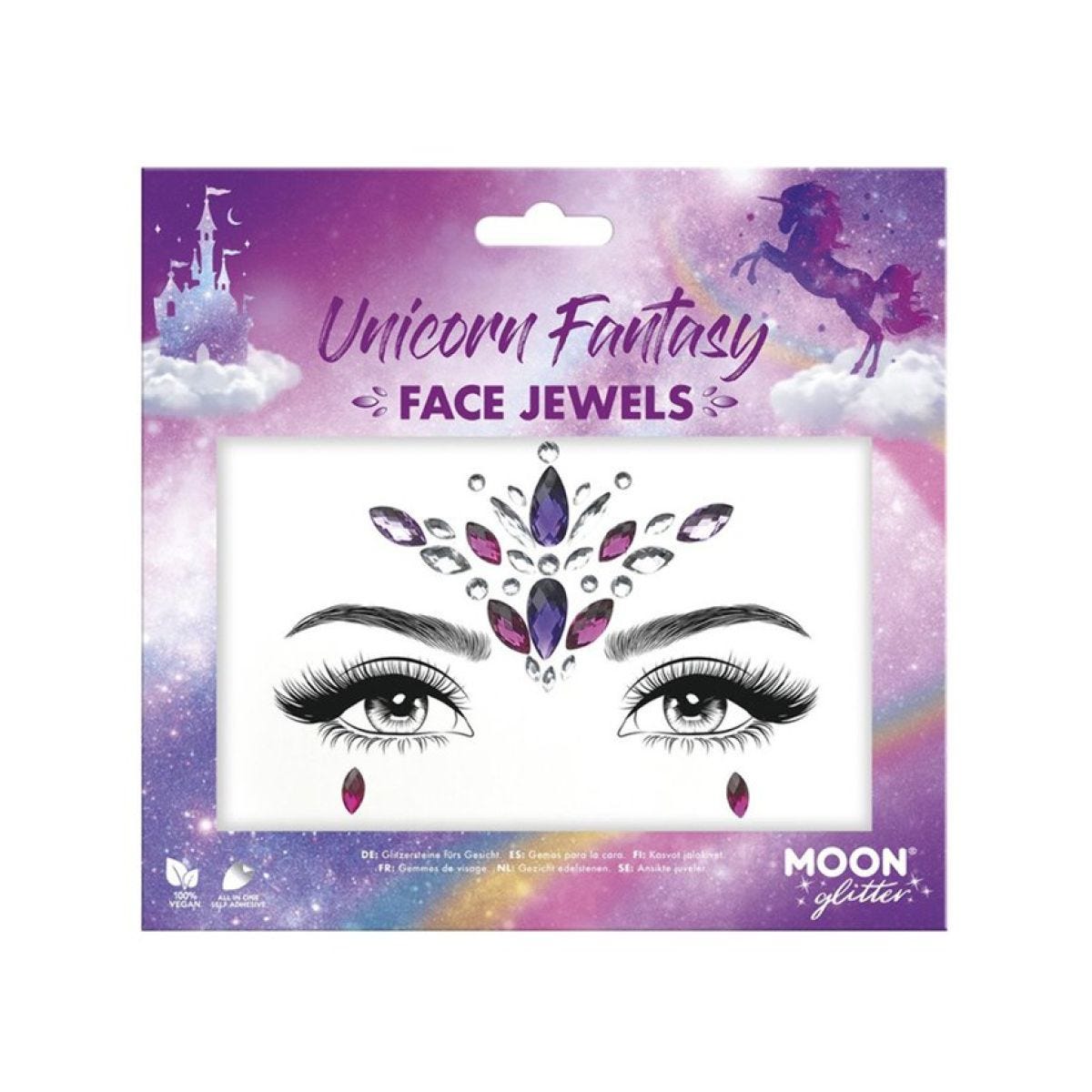 Unicorn Fantasy Face Gems