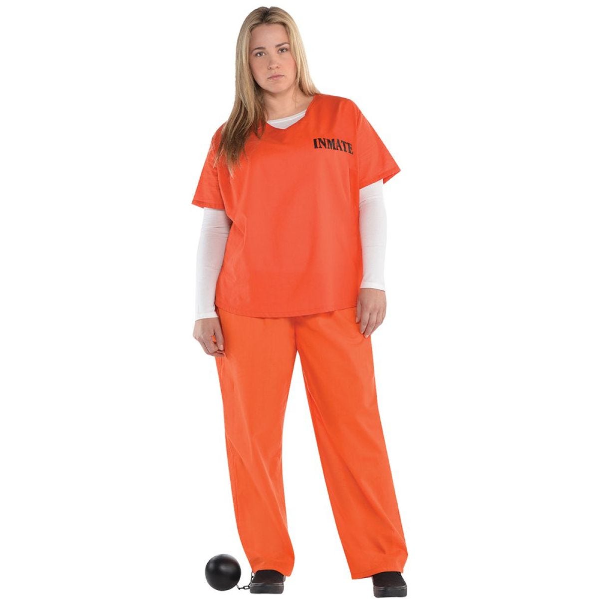 Orange Inmate - Adult Costume