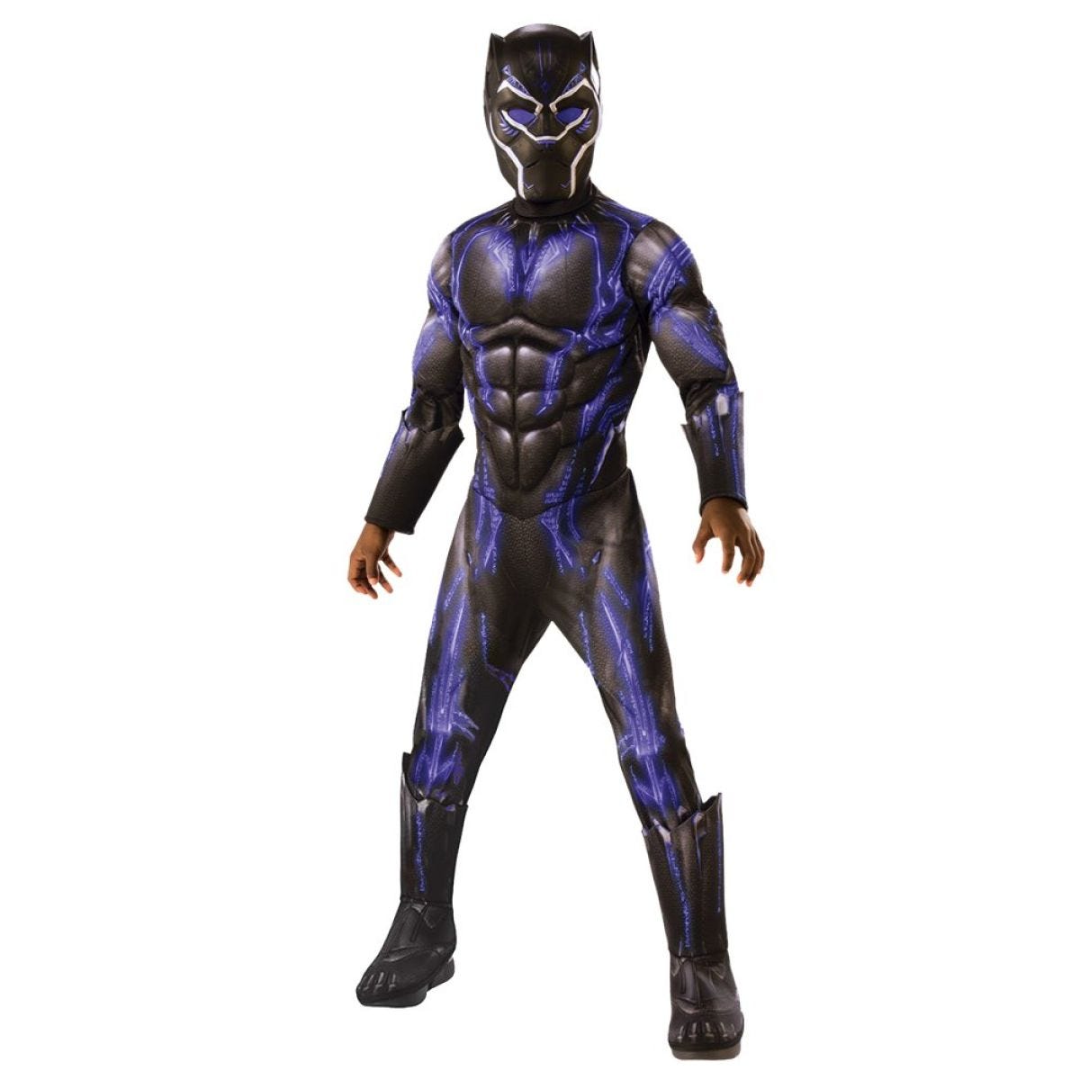 Black Panther Purple Battle - Child Costume