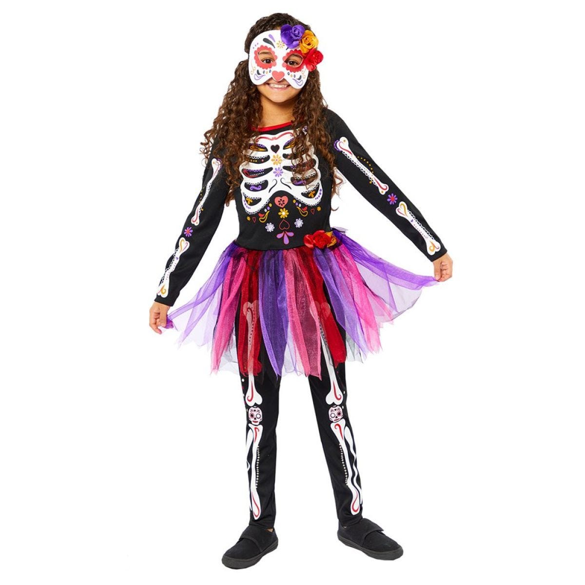 Day of the Dead Dress - Child Costume