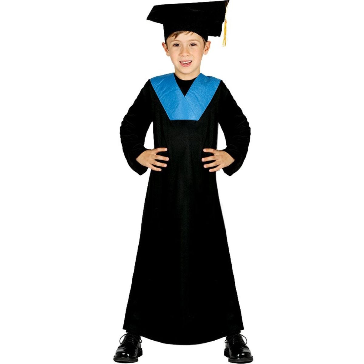 Graduation Gown Blue - Child Costume