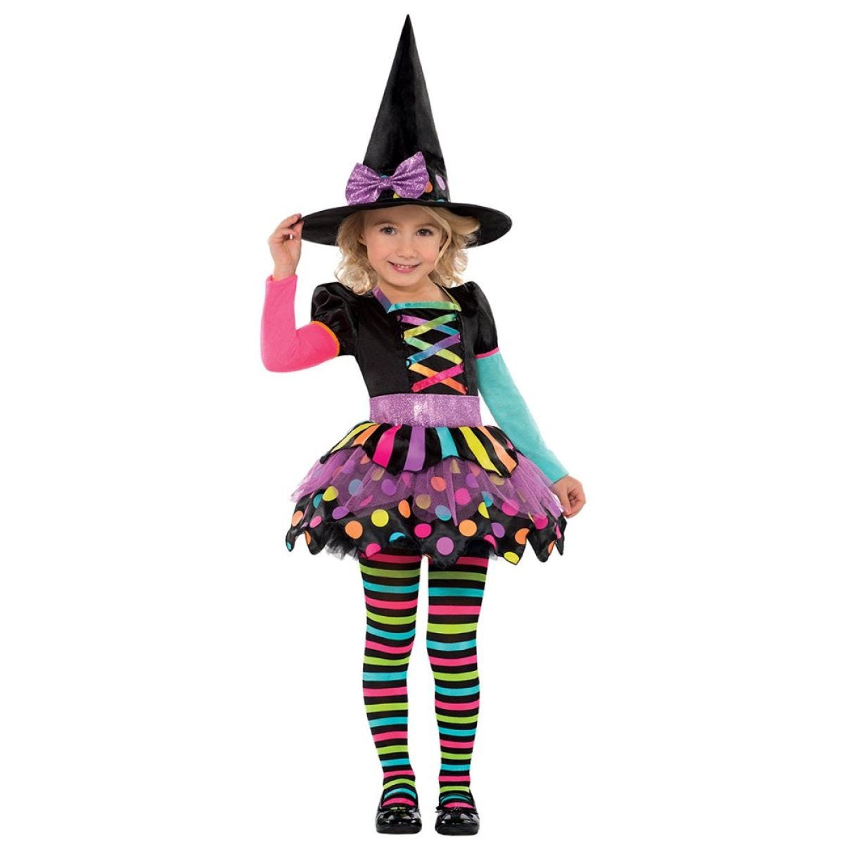 Miss Matched Witch - Toddler and Child Costume