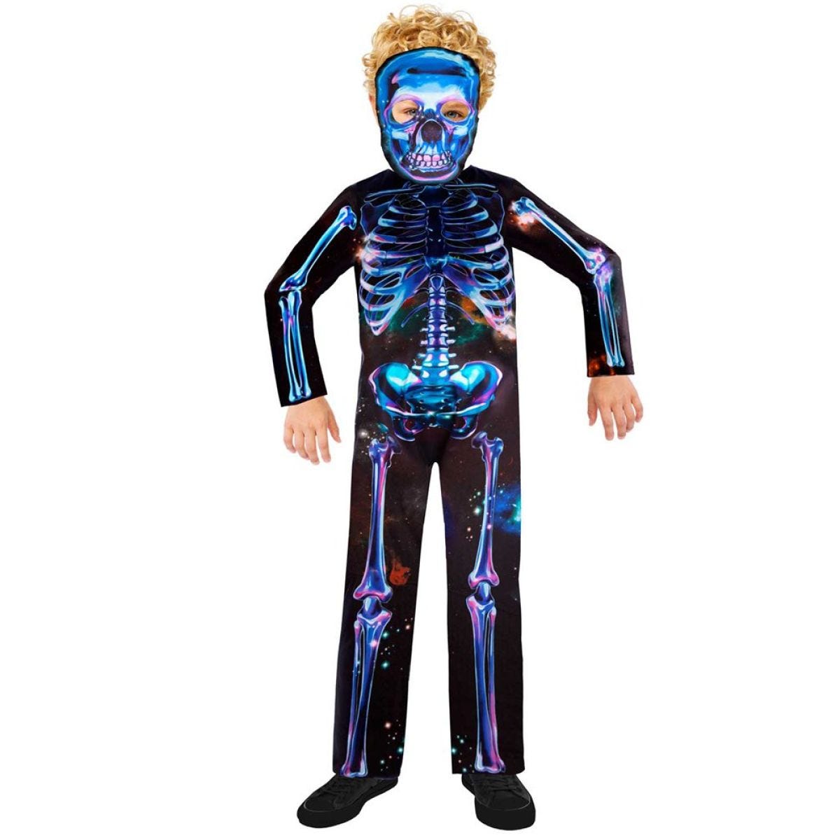 Recycled Neon Little Skeleton - Toddler Costume