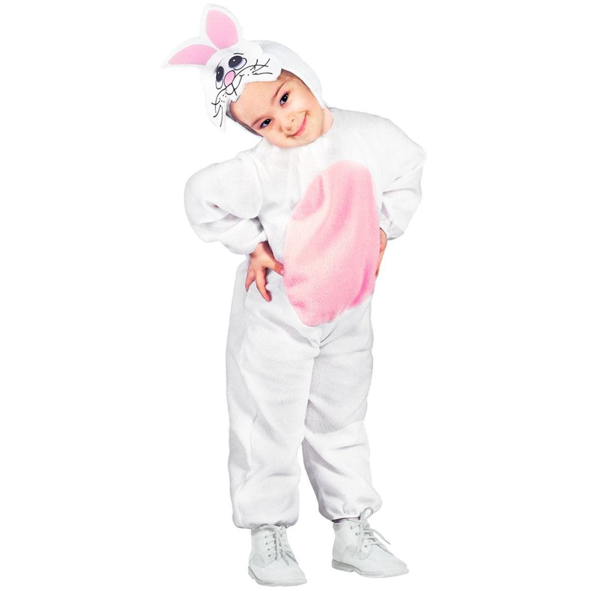 White Rabbit Jumpsuit - Child Costume