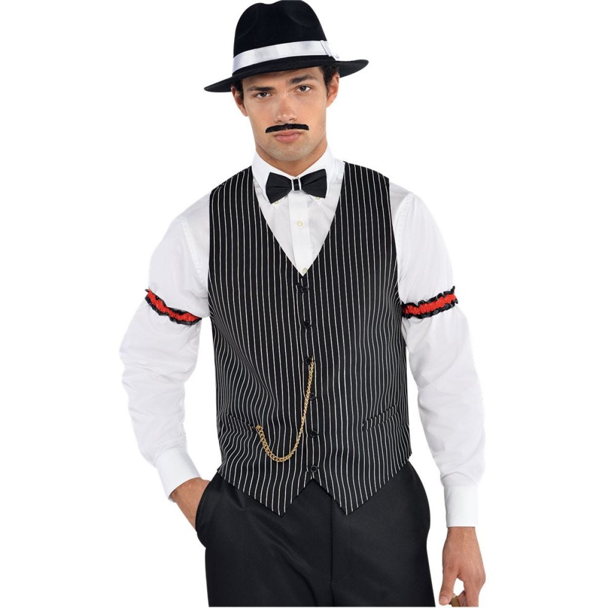 Gangster Waistcoat - Adult Costume