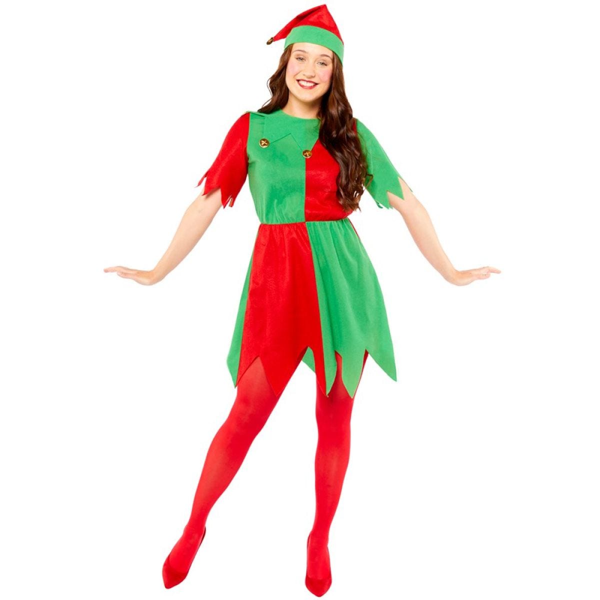 Basic Elf Lady - Adult Costume