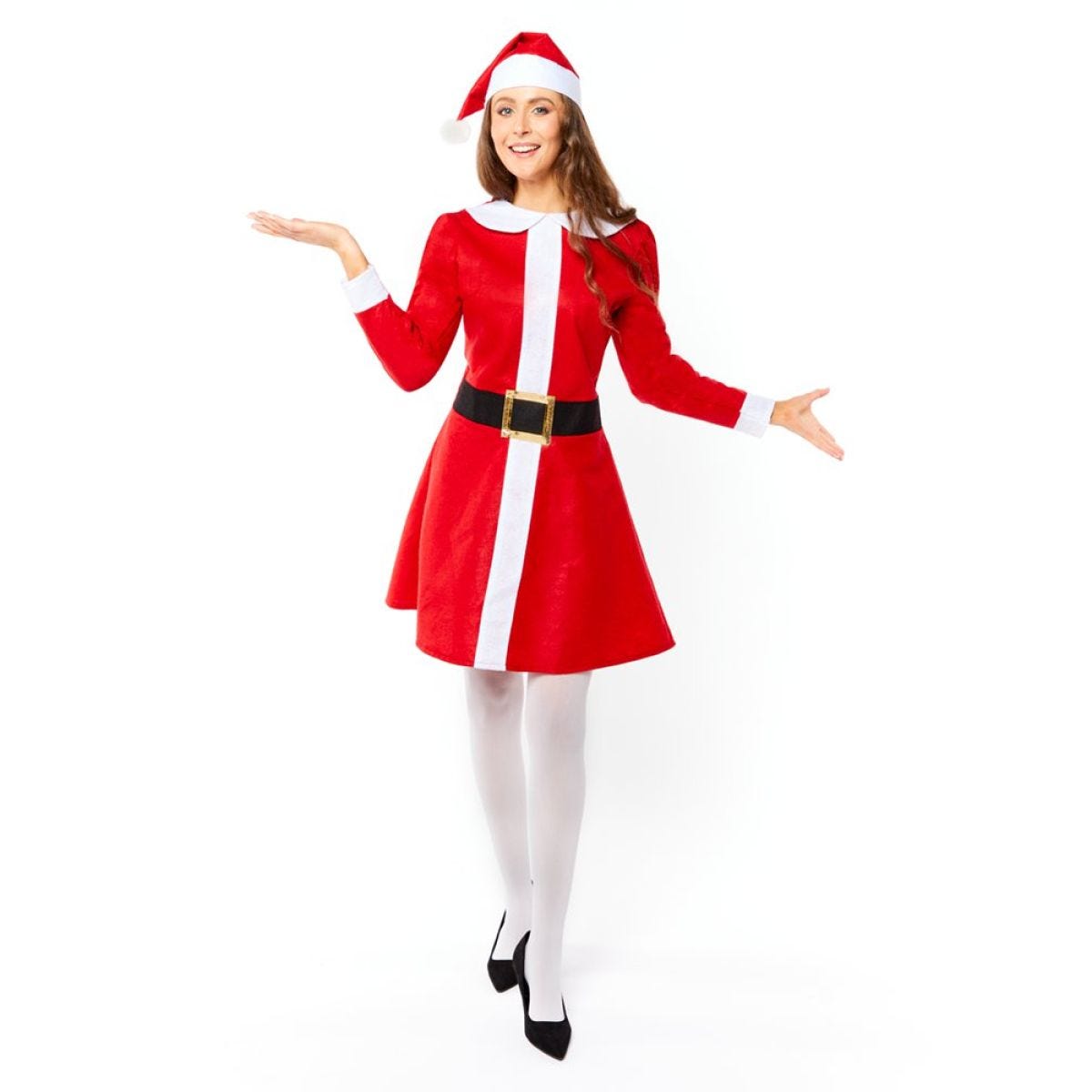 Santa Dress - Adult Costume