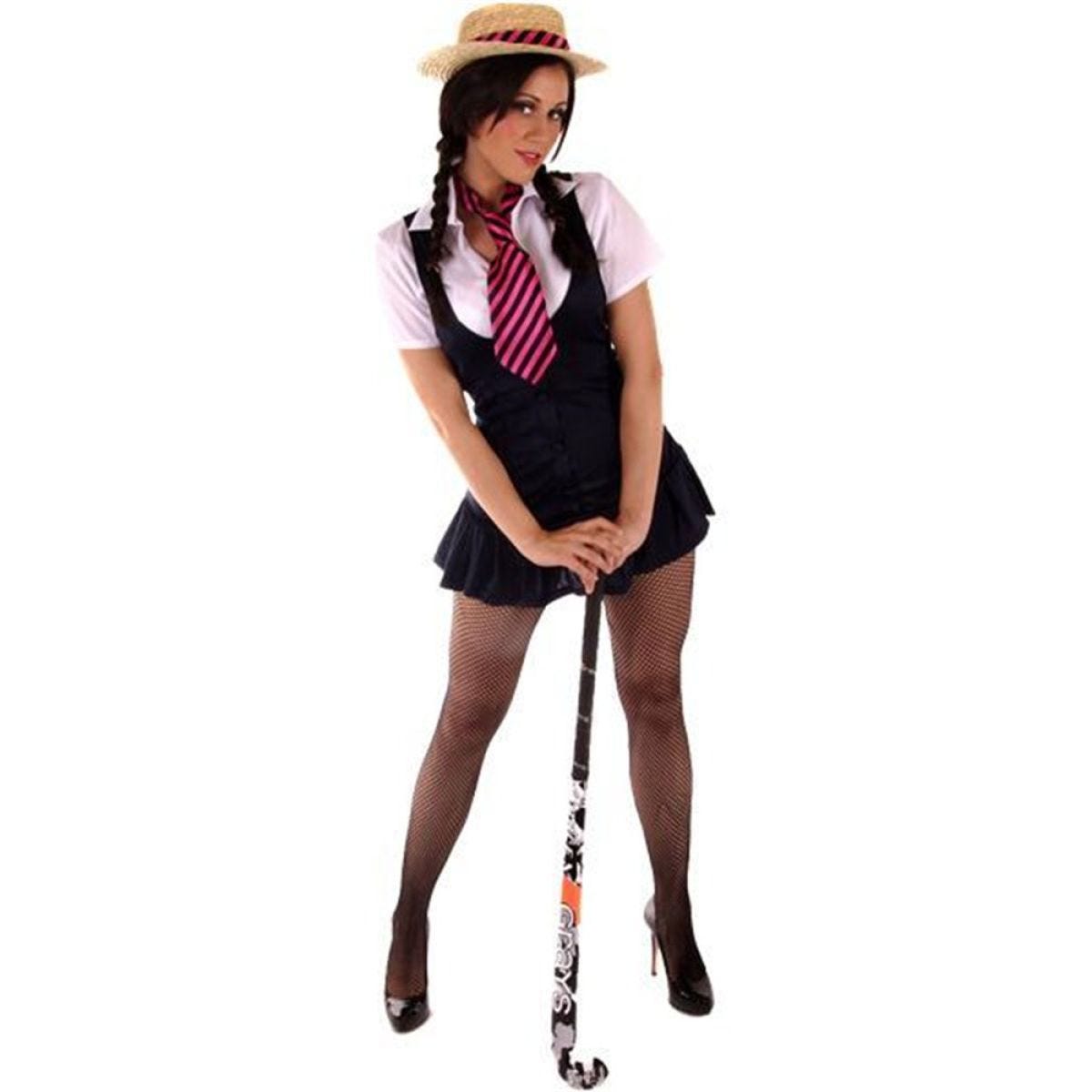 School Pinifore Girl - Adult Costume