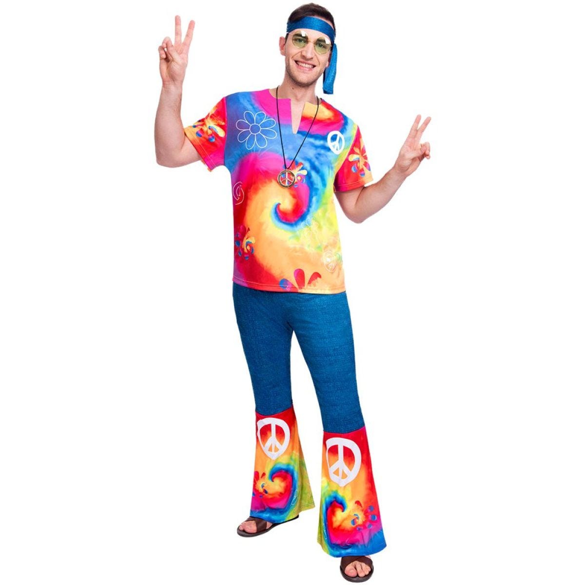 60s Free Spirit Hippie - Adult Costume