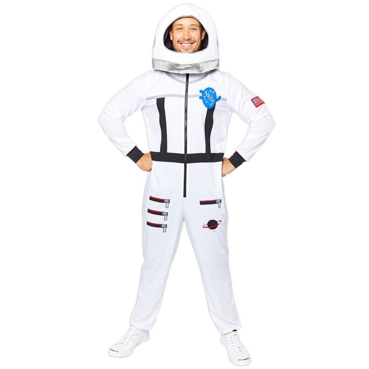 White Astronaut Suit - Adult Costume