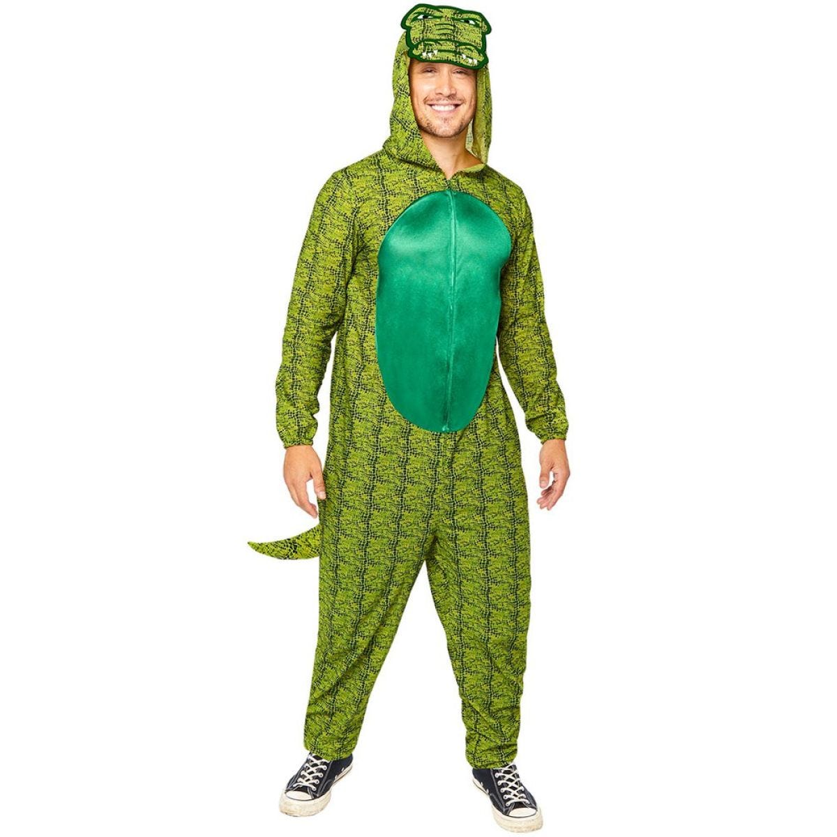 Crocodile Onesie - Adult Costume