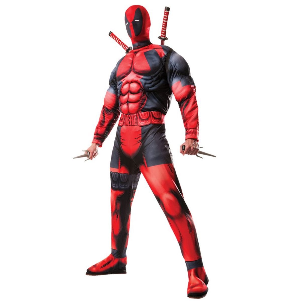 Deadpool Deluxe Muscle Chest - Adult Costume