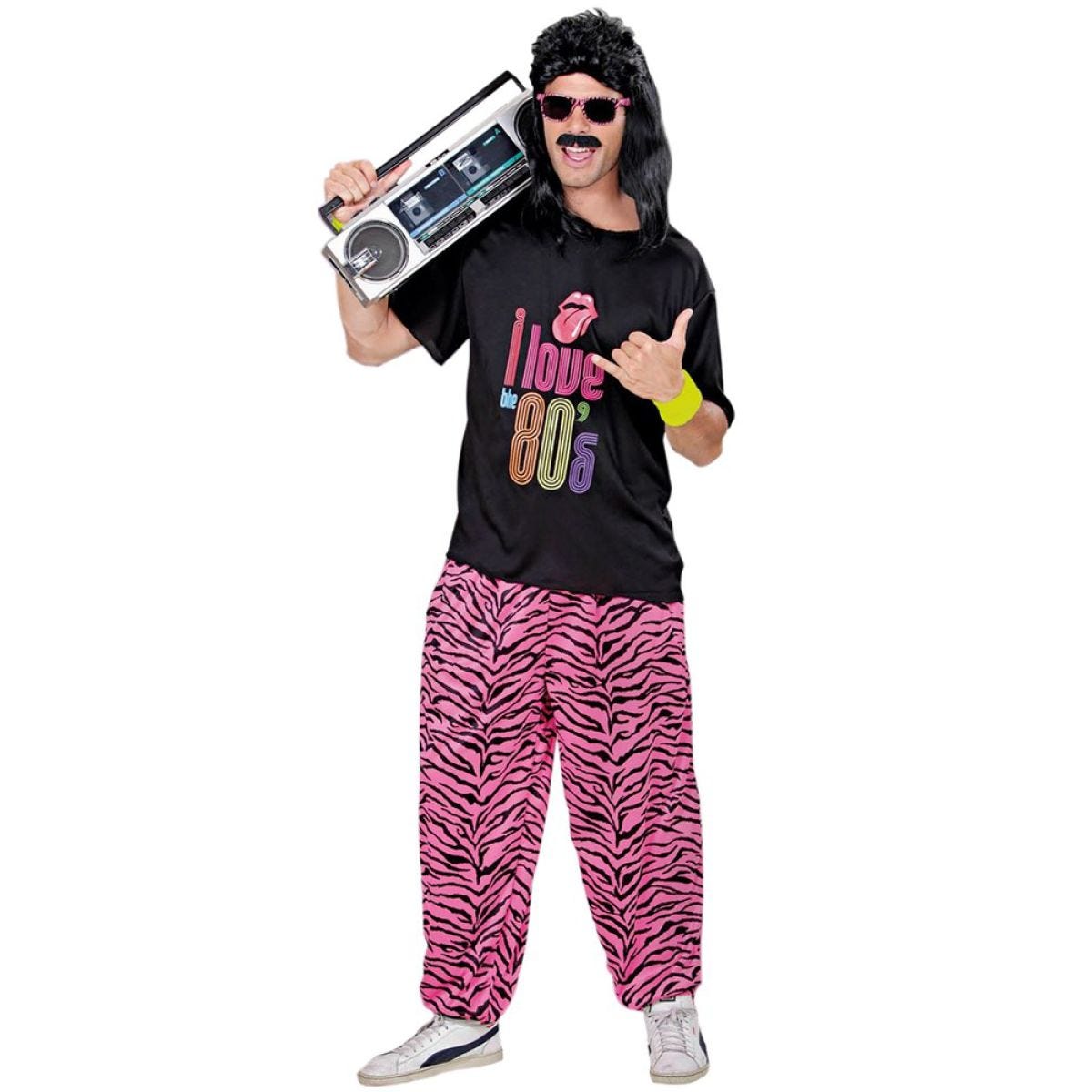 I Love 80s Man - Adult Costume